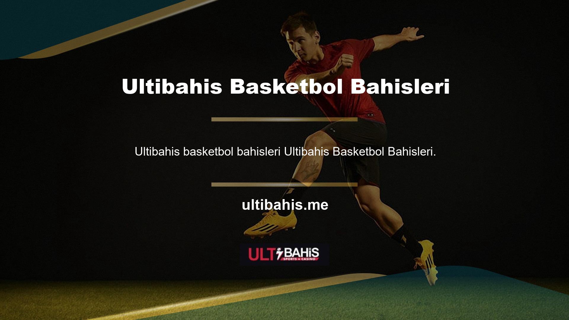 Ultibahis Basketbol Bahisleri Canlı bahis söz konusu olduğunda akla gelen ilk sistemlerden biri dünyaca ünlü bahis siteleridir
